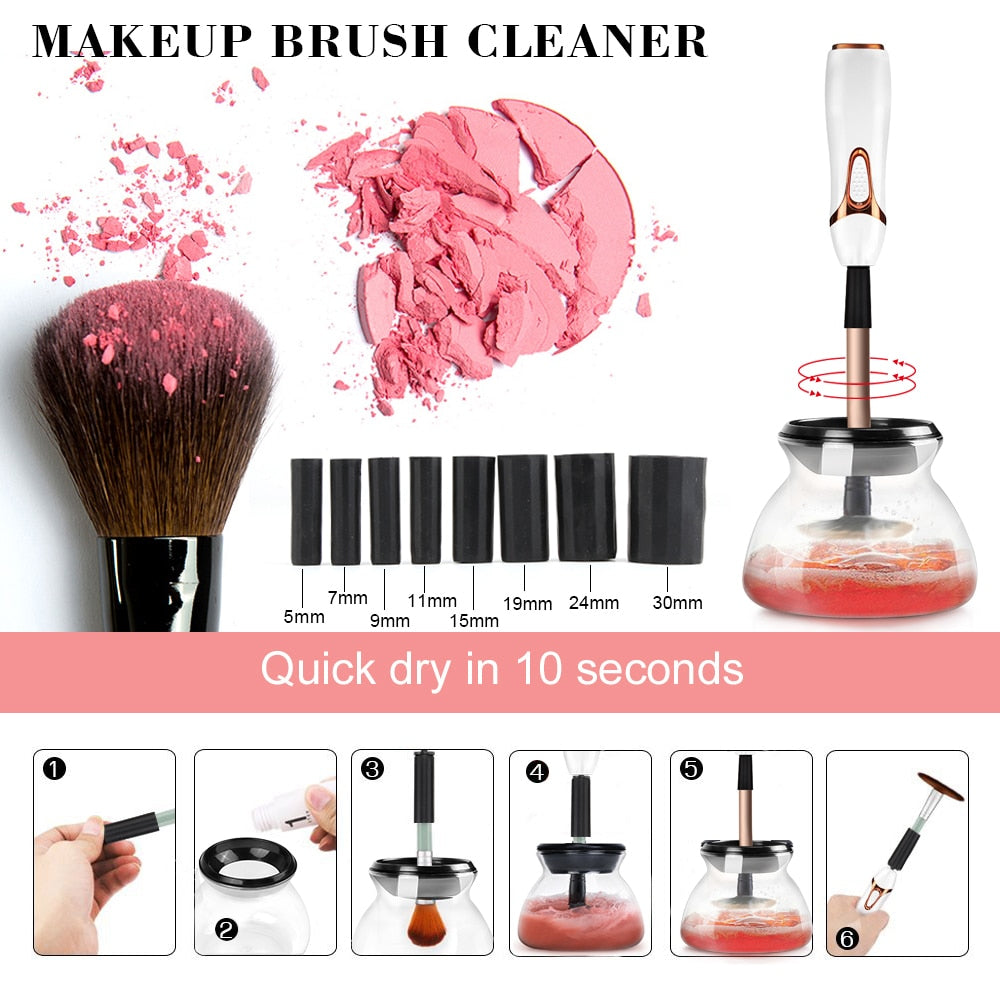 Electric Makeup Brush Cleaner