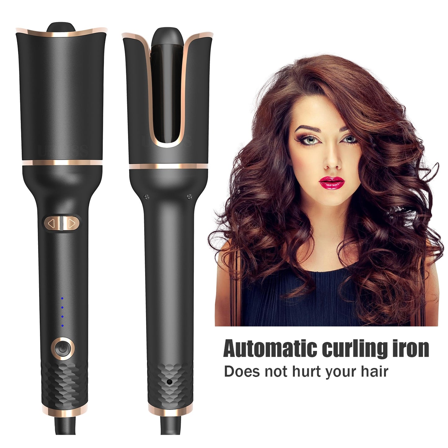 Auto-Rotate Hair Curler