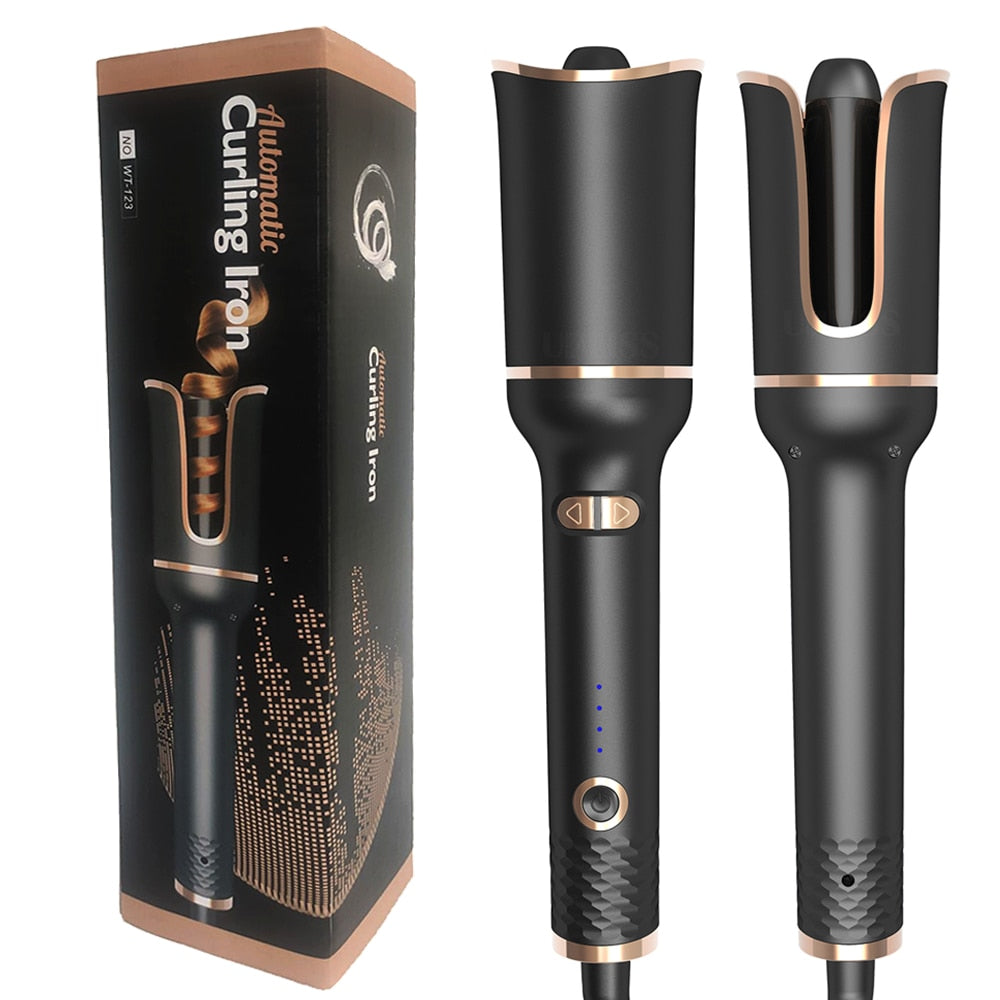 Auto-Rotate Hair Curler