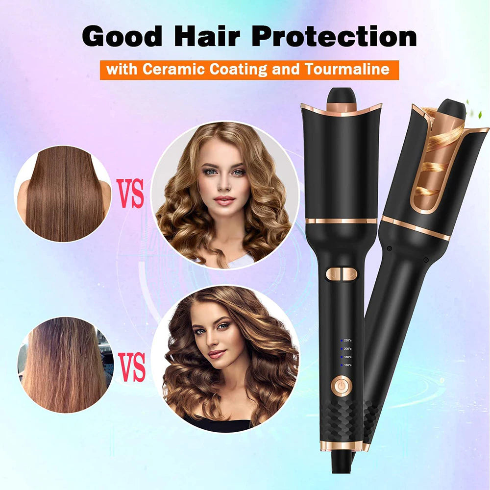 Auto-Rotate Hair Curler